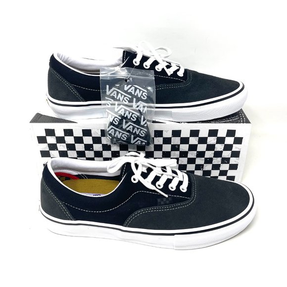 💖MEGA SALE💖Vans Era Twill Raven Black Mens Skat Suede Canvas VN0A5FC984E - Picture 2 of 11